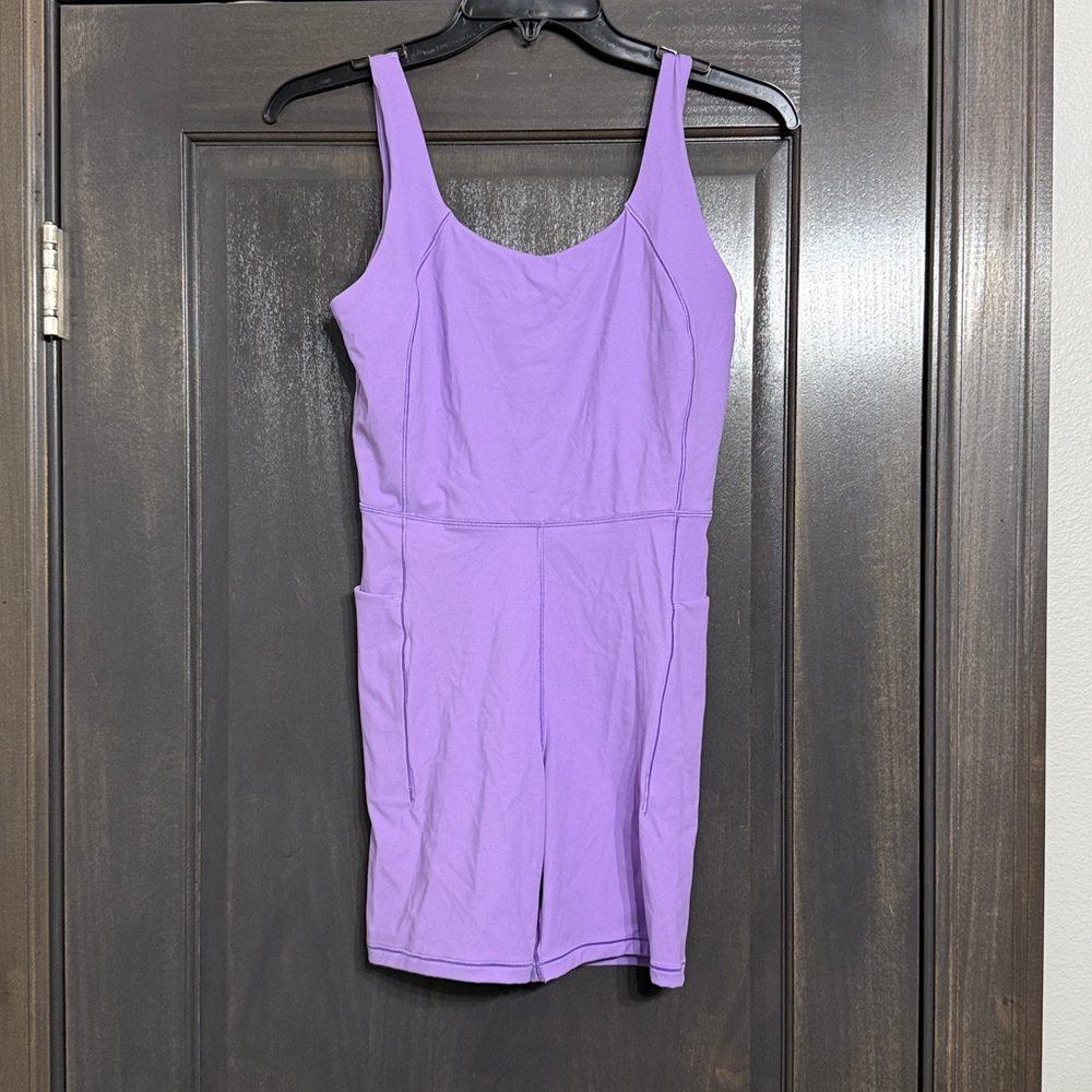 CALIA NWT Purple Short Body Suit Small